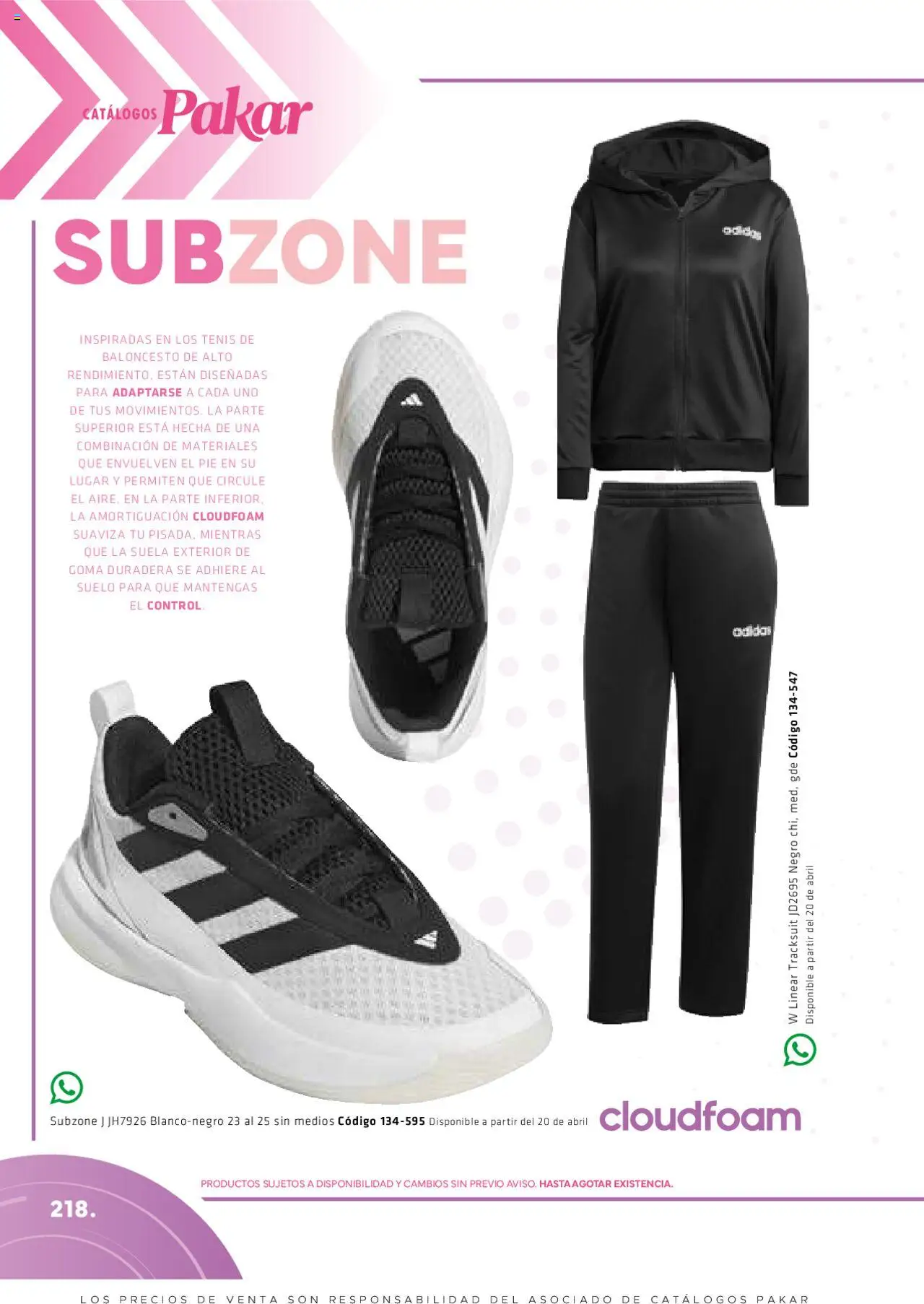 Nuevas ofertas de SC Pakar válidas en toda la República Mexicana desde el 06.03.2025. ¡Encuentra las mejores ofertas en SC Pakar catálogo Women! | Página: 218 | Productos: Tenis