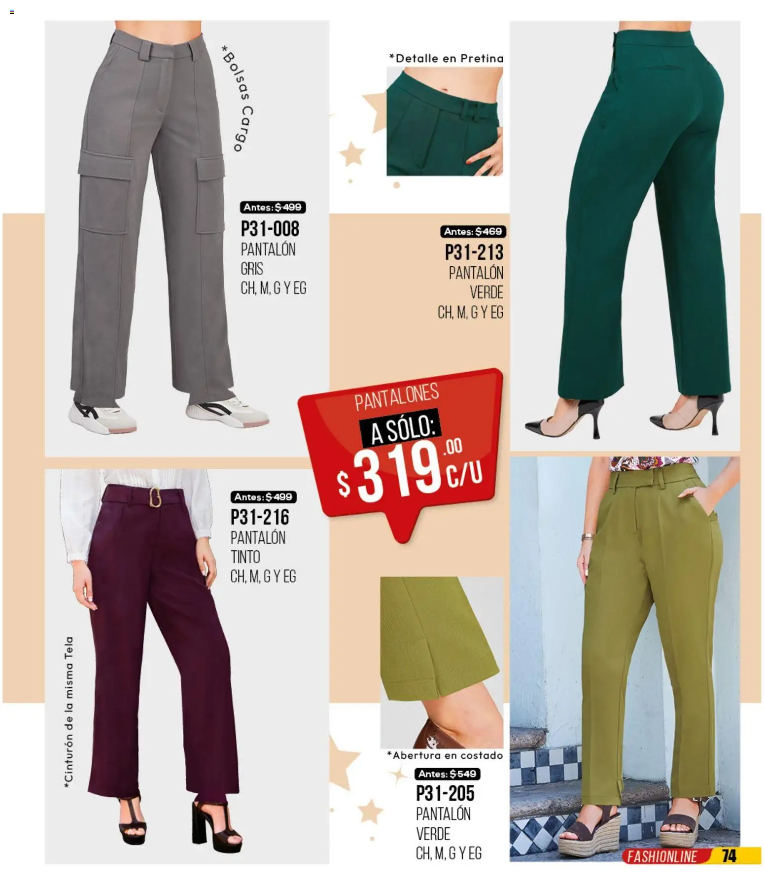 Nuevas ofertas de Cklass válidas en toda la República Mexicana desde el 30.11.2025. ¡Encuentra las mejores ofertas en Cklass catálogo Rebajas Navideñas Calzado! | Página: 506 | Productos: Pantalones