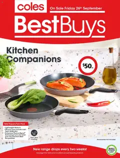 Preview of Coles BestBuys - Kitchen Companions - valid from 26.09.2025
