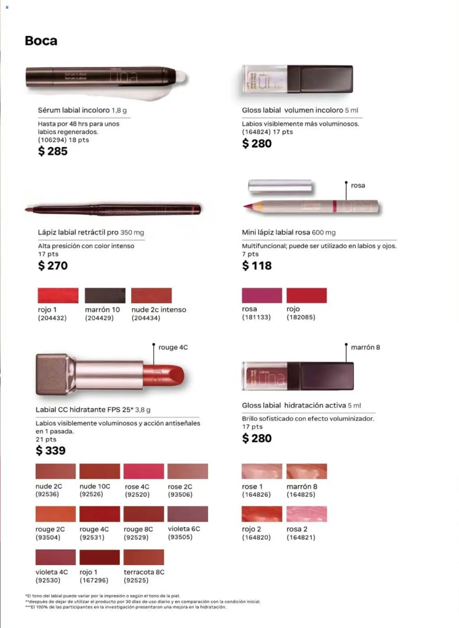 Nuevas ofertas de Natura válidas en toda la República Mexicana desde el 08.05.2026. ¡Encuentra las mejores ofertas en Natura campaña 8 2026! | Página: 74 | Productos: Serum, Brillo, Lápiz labial