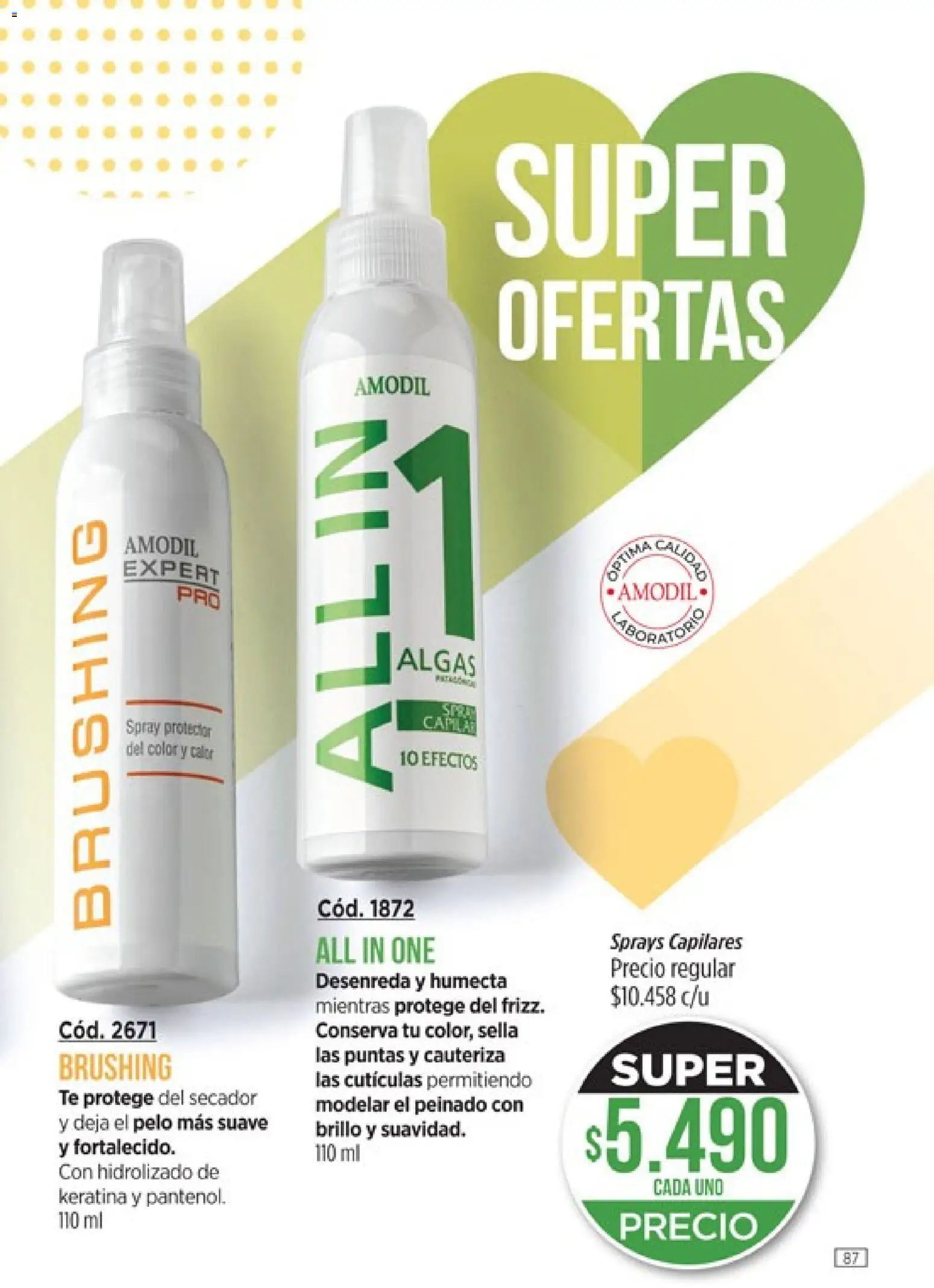 Catálogo Amodil Campaña 2 │ válido desde el 01.02.2026 | Página: 87 | Productos: Brillo, Té