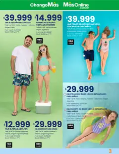 Vista previa Changomas Catálogo Verano válido desde el 28.11.2025 | Página: 4 | Productos: Manga, Remera, Ojotas, Baño