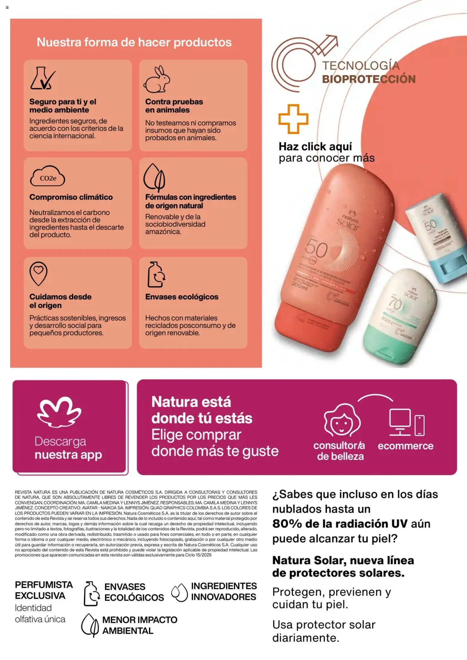 Natura revista - valida desde el 02.01.2026 | Página: 149 | Productos: Té, Magdalena, Sobre, Protector solar