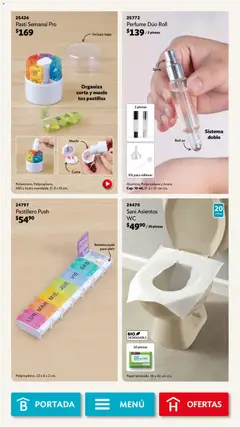 Vista previa de Betterware campaña 12 2025, nuevo folleto de la tienda, válido en México a partir del 01.12.2025 | Página: 113 | Productos: Wc, Perfume, Pastillero