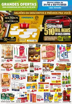 Confiança - Ofertas da semana - Pré-Visualização do folheto da loja Confiança, válido de 31.10.2025 | Página: 1 | Produtos: Coco, Feijão, Guaraná, Papel higiênico