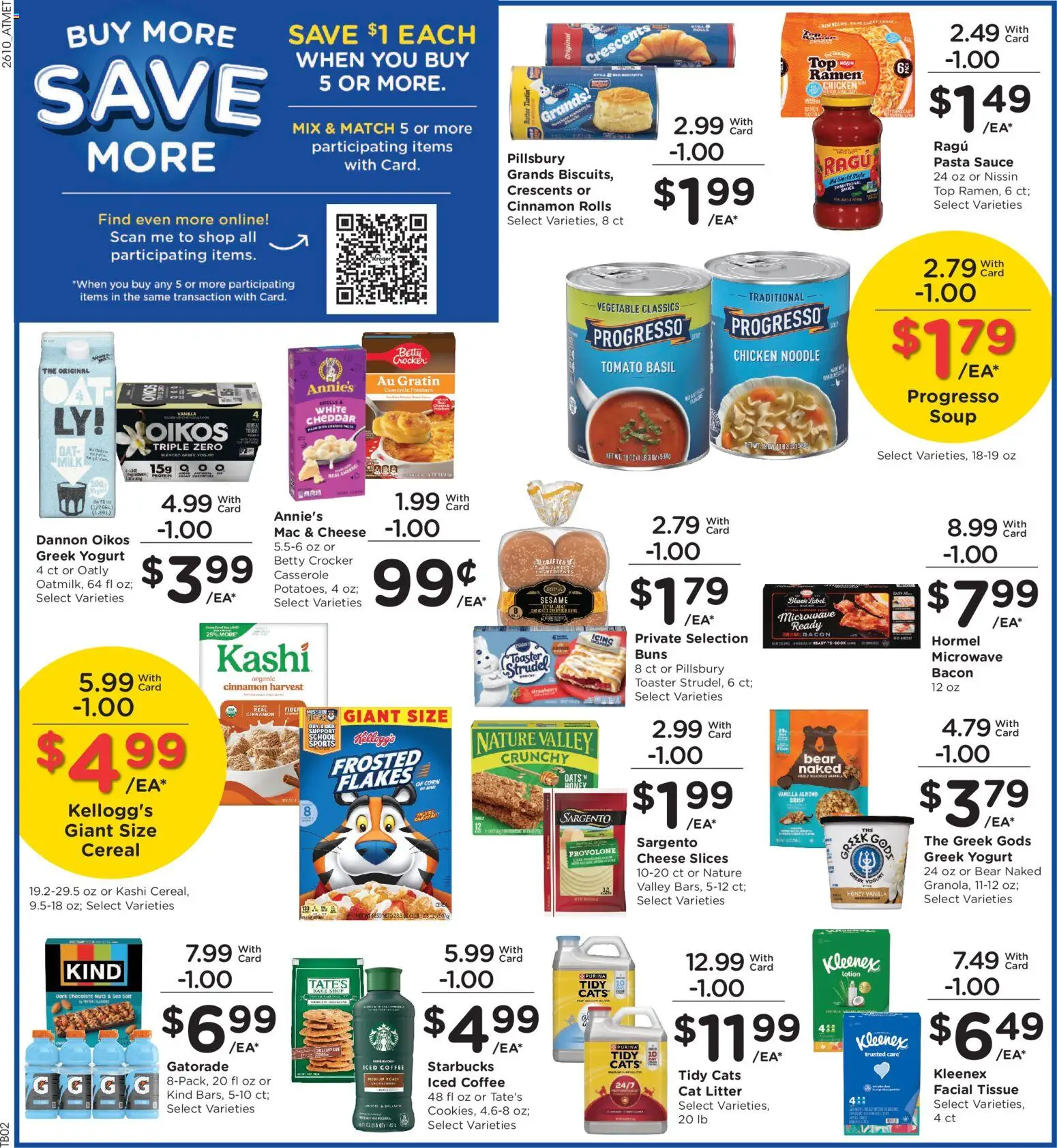 Kroger Weekly Ad - valid from 08.04.2026 | Page: 4 | Products: Box, Yogurt, Coffee, Flakes
