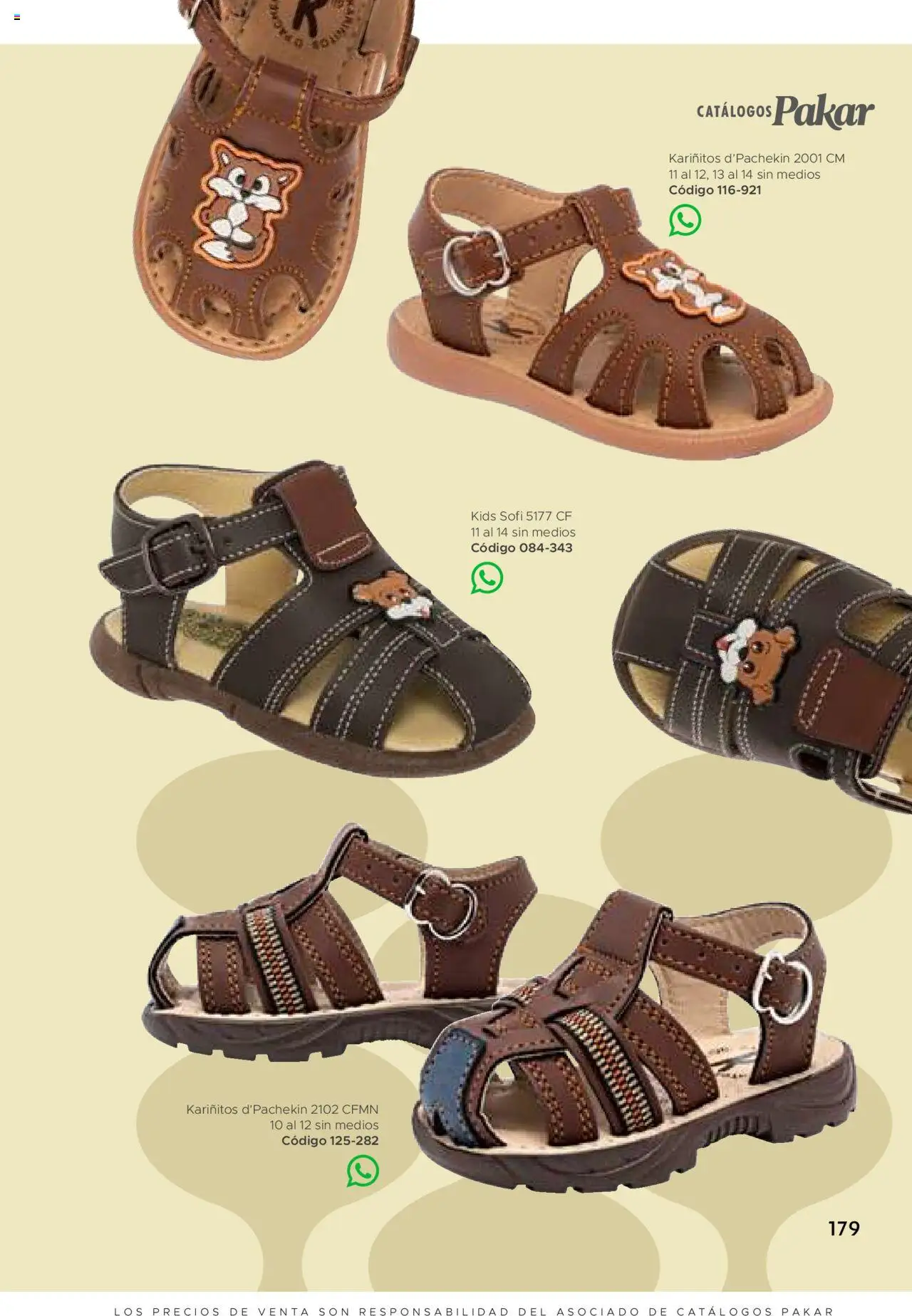 Nuevas ofertas de SC Pakar válidas en toda la República Mexicana desde el 24.07.2025. ¡Encuentra las mejores ofertas en SC Pakar - Catálogo Nino otoño / invierno! | Página: 179