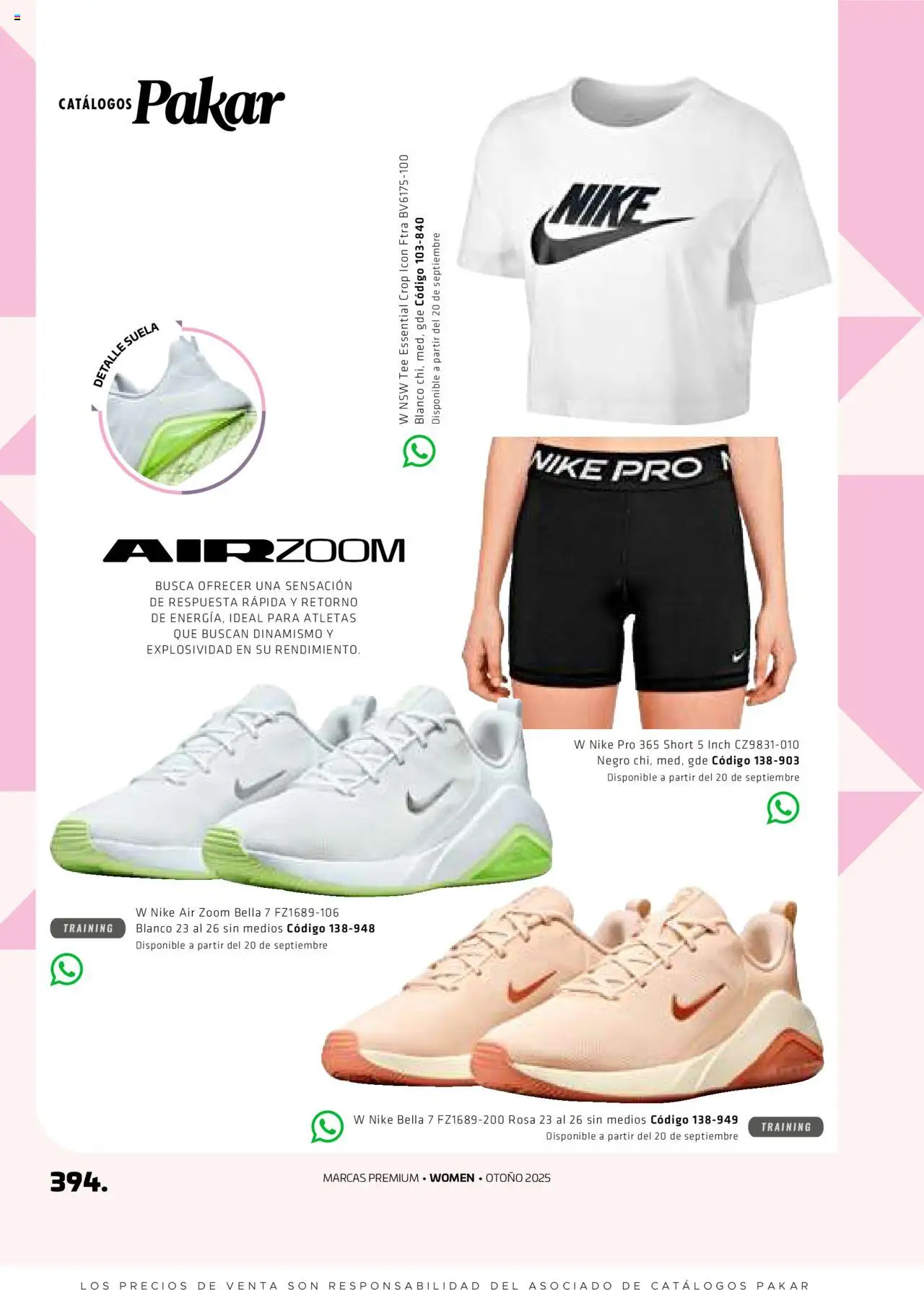 Nuevas ofertas de SC Pakar válidas en toda la República Mexicana desde el 29.08.2025. ¡Encuentra las mejores ofertas en SC Pakar - Catálogo Otoño Women! | Página: 394 | Productos: Short