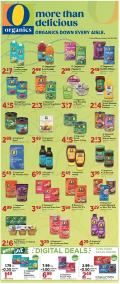 United Supermarkets Weekly Ad - valid from 16.07.2025 | Page: 3 | Products: Ketchup, Raisins, Sauce, Salt