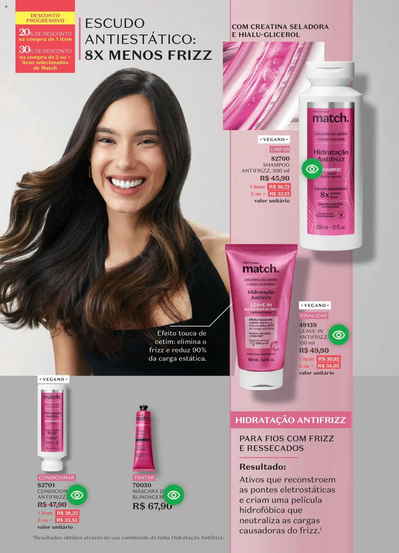 O Boticário Folheto - válido de 09.02.2026 | Página: 164 | Produtos: Shampoo, Creatina, Touca, Canga