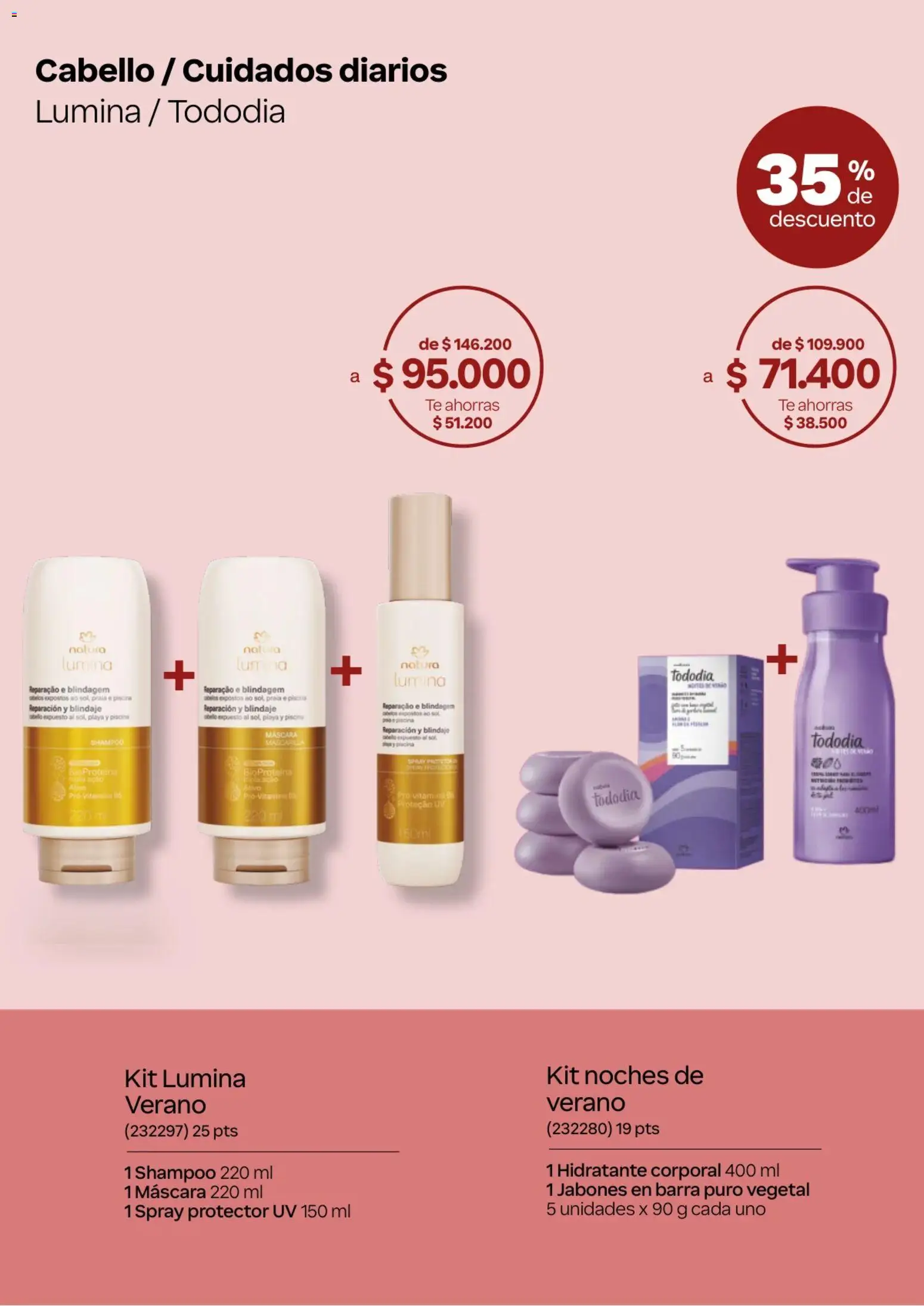 Natura revista - valida desde el 02.01.2026 | Página: 9 | Productos: Té, Piscina, Shampoo, Máscara