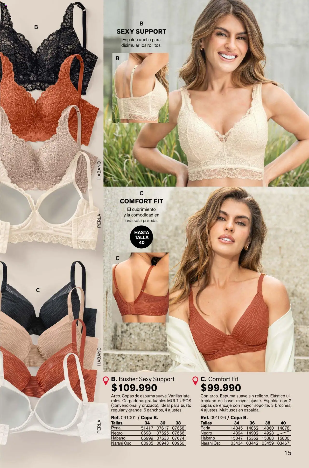 Leonisa revista - valida desde el 12.09.2025 | Página: 15 | Productos: Espuma