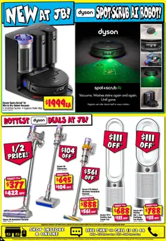 Preview of JB Hi-Fi Catalogue - valid from 05.02.2026 | Page: 18 | Products: Heater, Mop, Fan, Robot