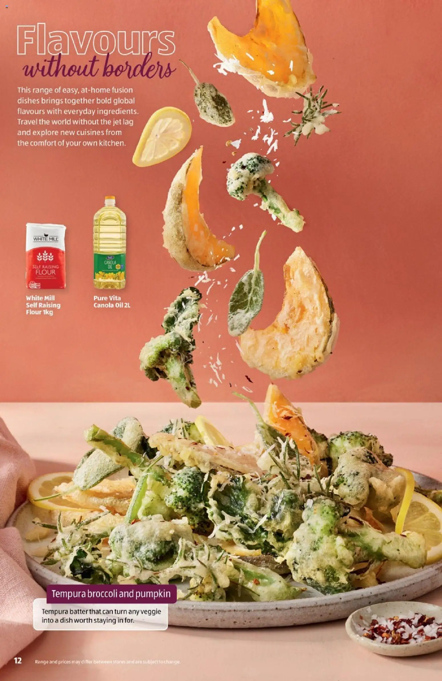 Aldi catalogue - valid from 04.03.2026 | Page: 12 | Products: Flour, Oil, Pumpkin