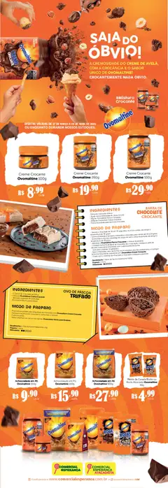 Comercial Esperança ofertas Ovomaltine - Pré-Visualização do folheto da loja Comercial Esperança, válido de 27.03.2026