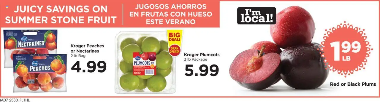 Food 4 Less Weekly Ad - valid from 27.08.2025 | Page: 8 | Products: Peaches, Bag