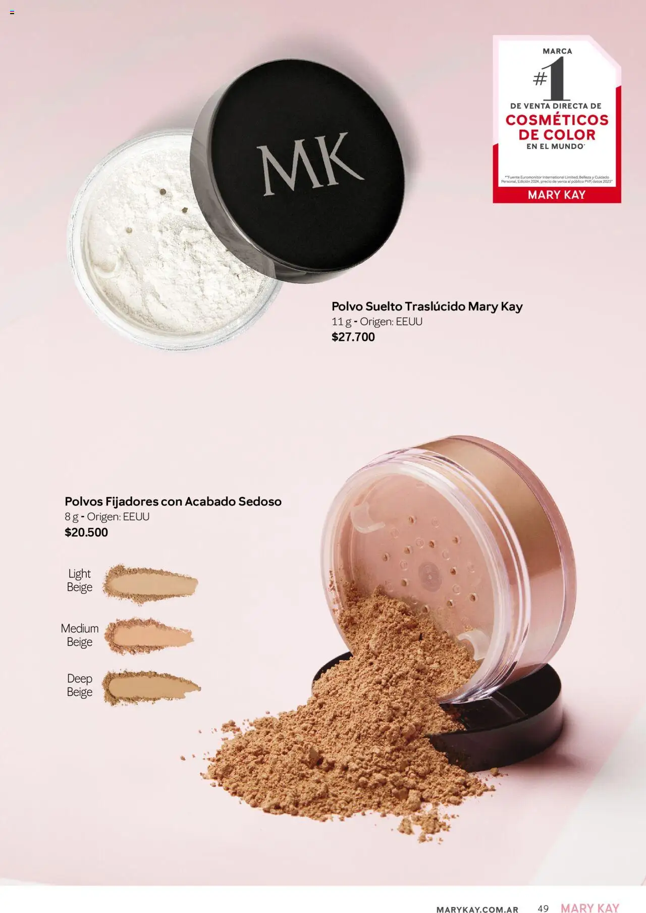 Mary Kay catálogo │ válido desde el 04.04.2025 | Página: 49 | Productos: Polvo