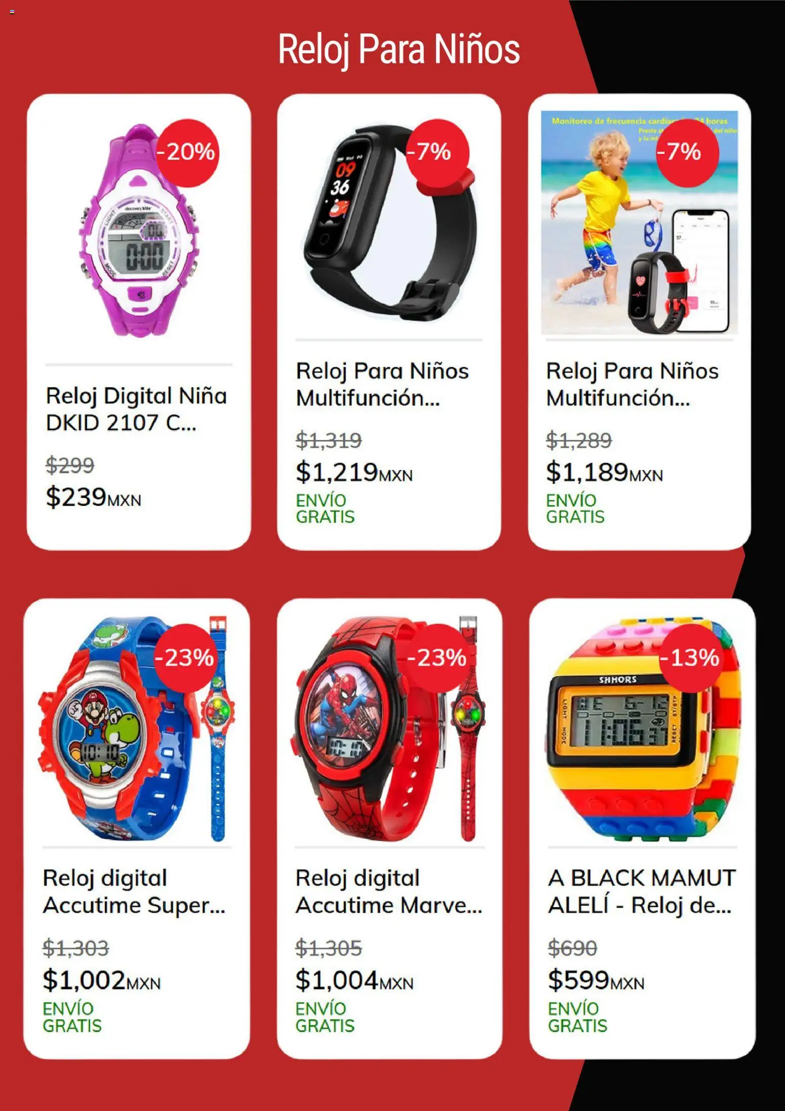 Nuevas ofertas de Sanborns válidas en toda la República Mexicana desde el 13.11.2025. ¡Encuentra las mejores ofertas en Sanborns Buen Fin ! | Página: 4 | Productos: Reloj