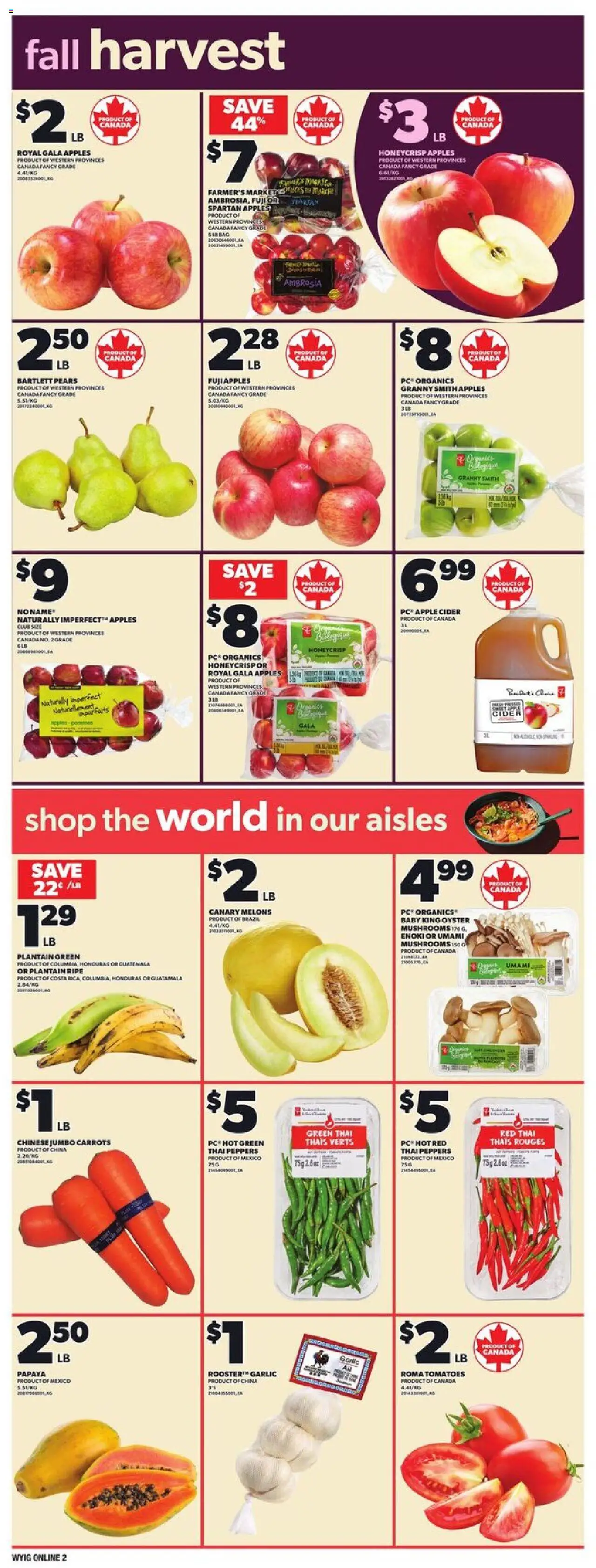 Independent Grocer flyer valid from 16.10.2025 | Page: 11 | Products: PC, Apples, Tomatoes