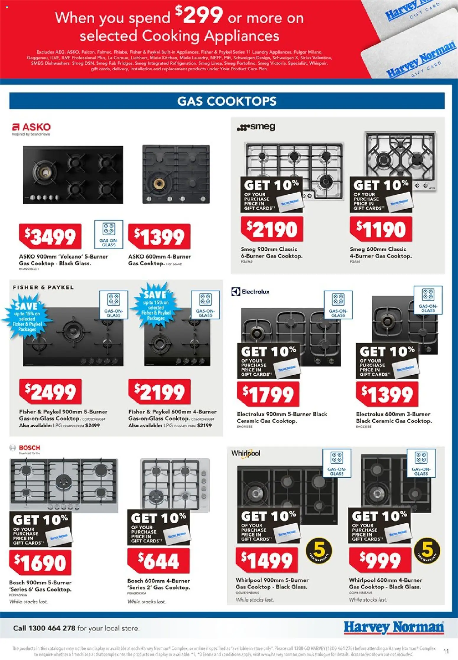 Harvey Norman catalogue - valid from 20.02.2026 | Page: 11 | Products: Accessories, Laundry, Cooktop
