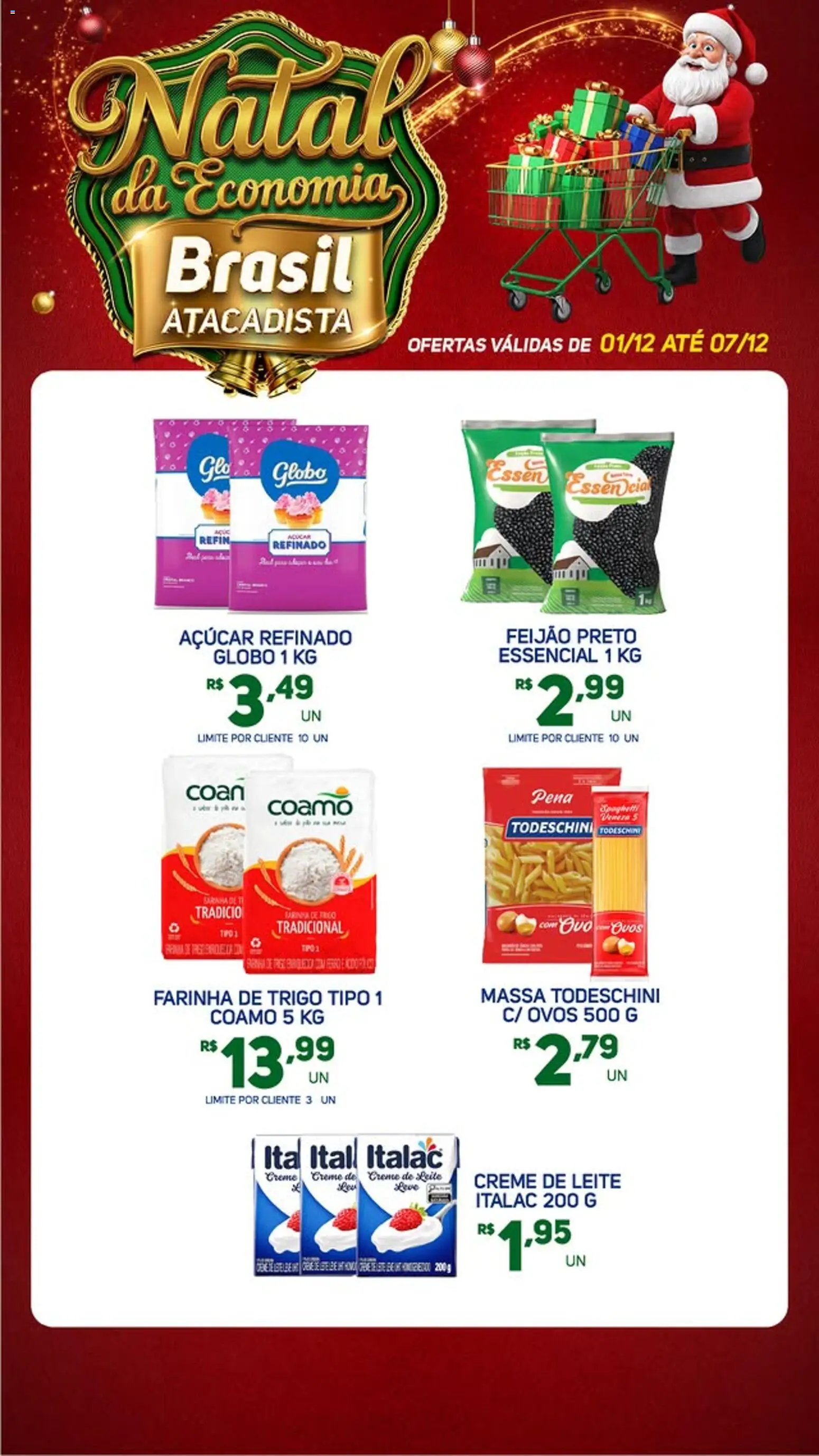 Brasil Atacadista Folheto - válido de 01.12.2025 | Página: 1