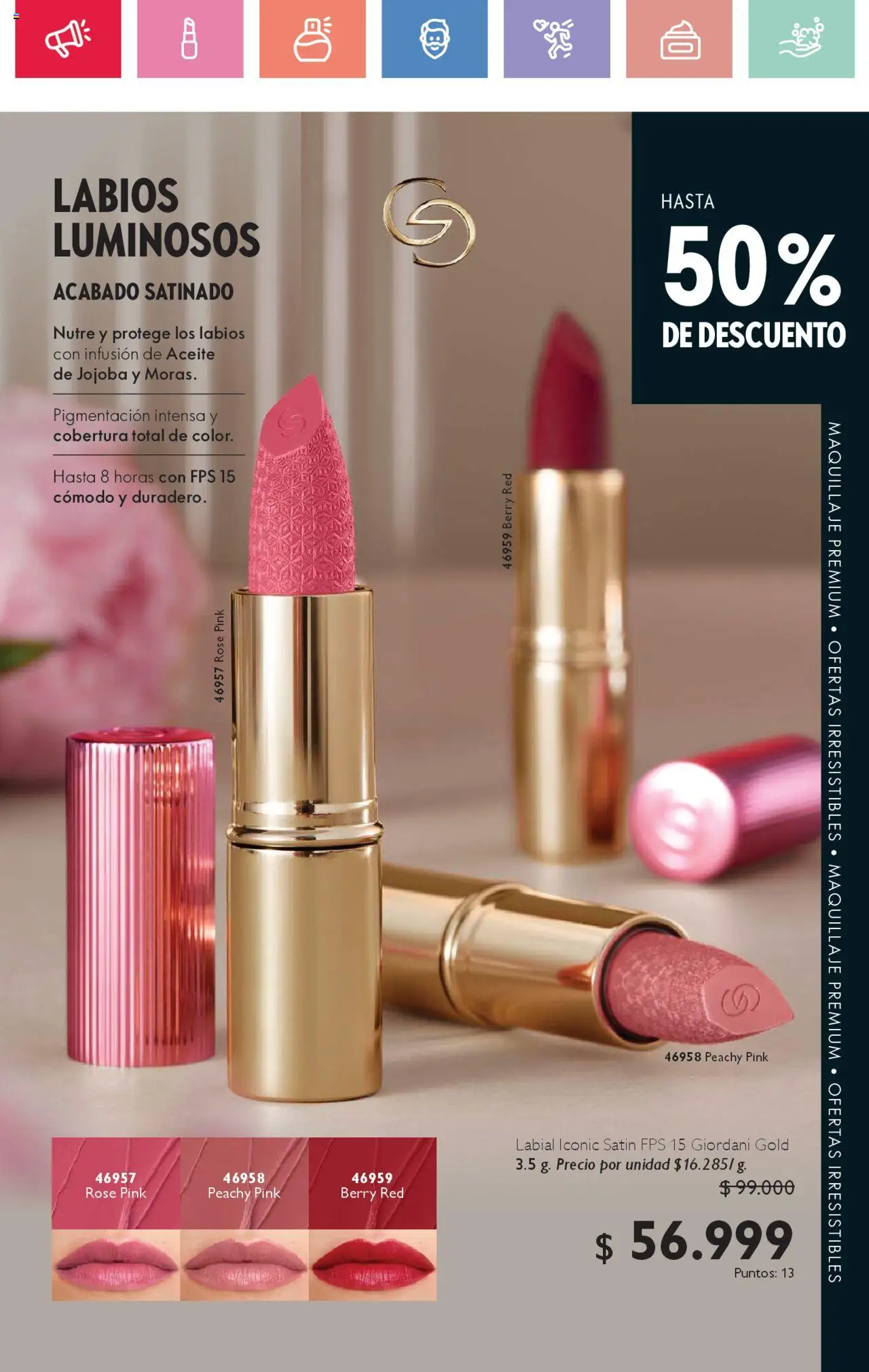 Oriflame revista - valida desde el 02.08.2025 | Página: 113 | Productos: Maquillaje, Aceite