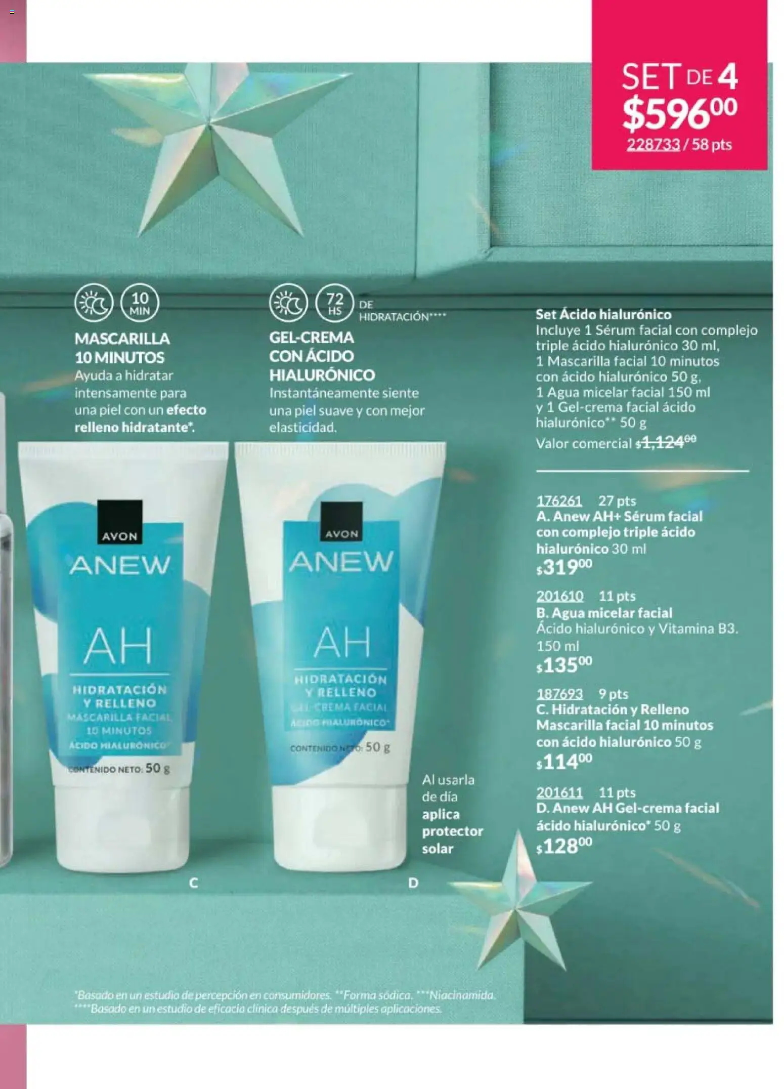 Nuevas ofertas de AVON válidas en toda la República Mexicana desde el 07.11.2025. ¡Encuentra las mejores ofertas en AVON campaña 17 2025! | Página: 103 | Productos: Serum, Agua, Mascarilla, Agua micelar