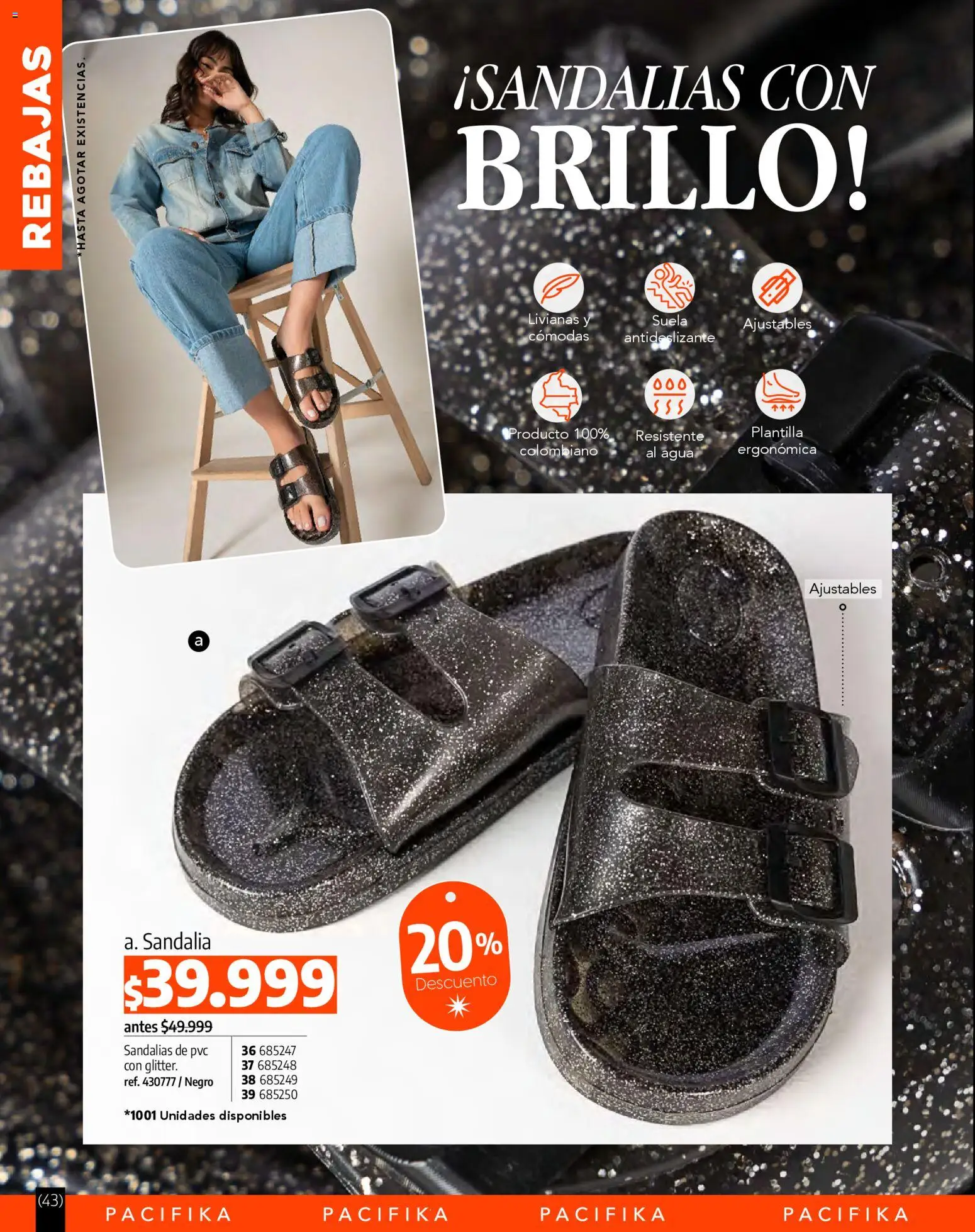 Pacifika revista - valida desde el 01.01.2026 | Página: 264 | Productos: Sandalias, Agua, Brillo