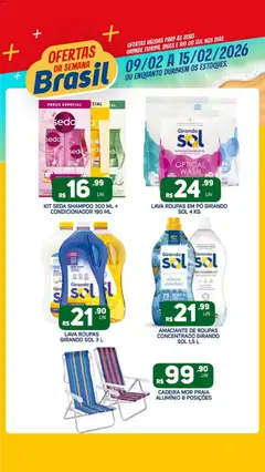 Brasil Atacadista - Ofertas da semana - Pré-Visualização do folheto da loja Brasil Atacadista, válido de 09.02.2026 | Página: 5 | Produtos: Shampoo, Condicionador, Cadeira, Amaciante