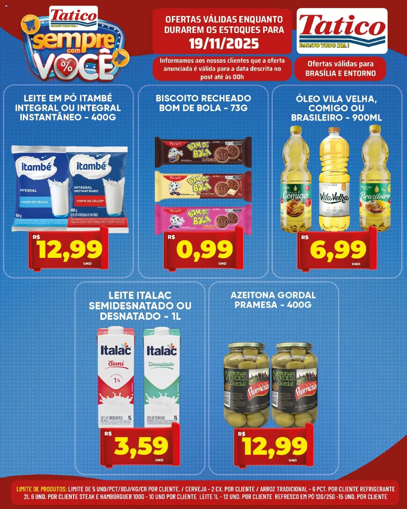 Tatico Folheto - válido de 20.11.2025 | Página: 29 | Produtos: Leite, Óleo, Chocolate, Leite em pó