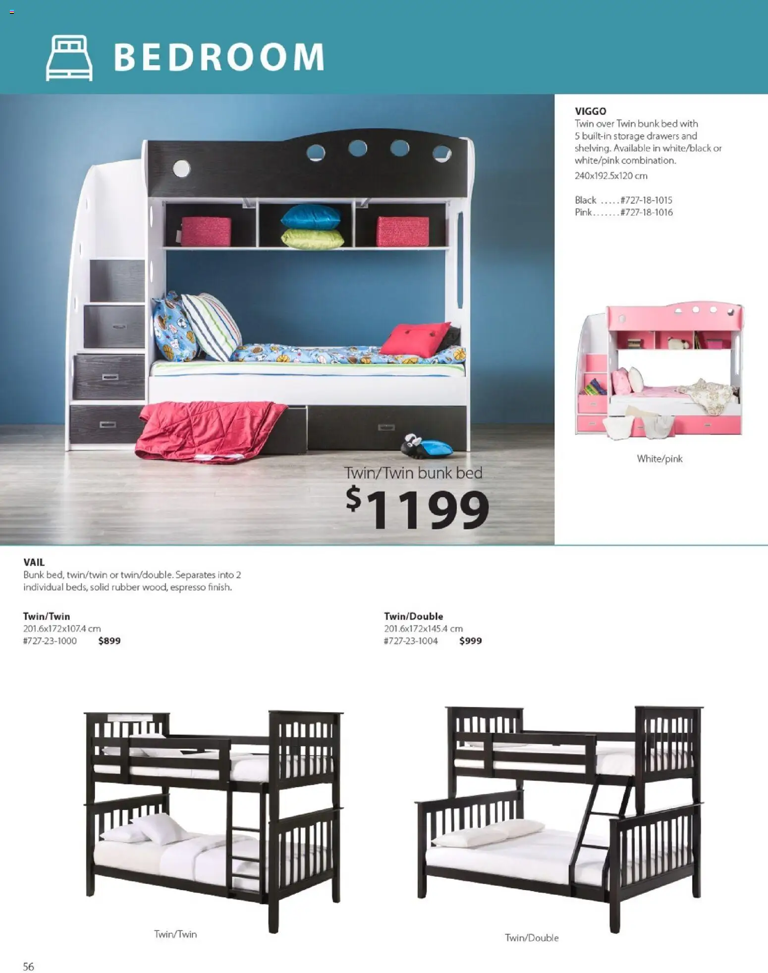 JYSK flyer valid from 01.01.2026 | Page: 56 | Products: Bed