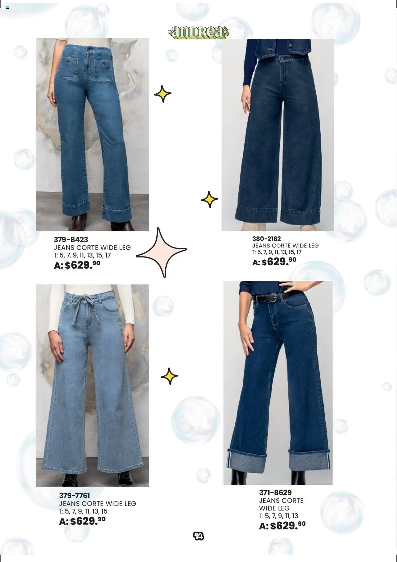 Nuevas ofertas de Andrea válidas en toda la República Mexicana desde el 14.09.2025. ¡Encuentra las mejores ofertas en Andrea - Catálogo Denim Urbano! | Página: 14