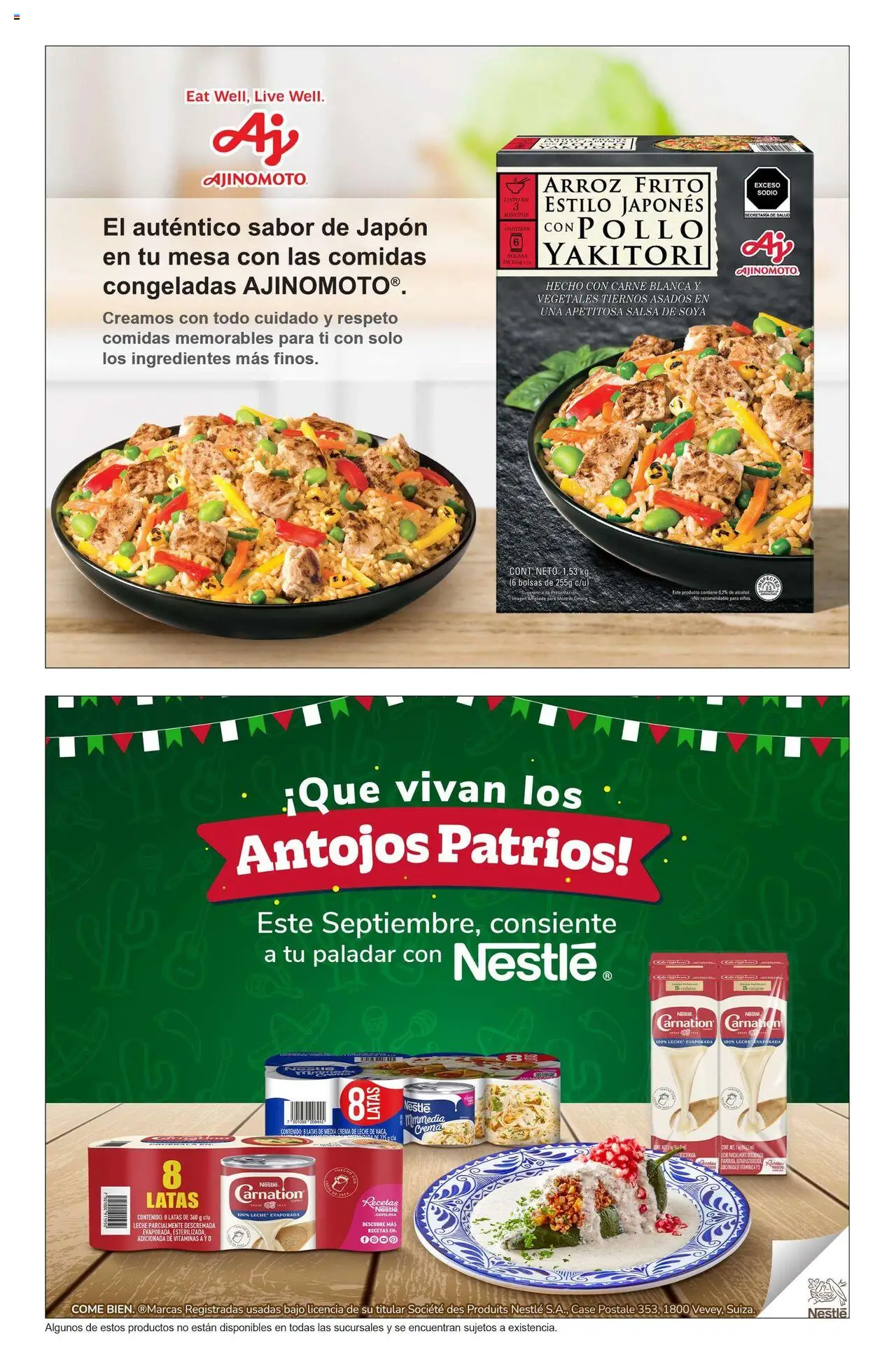 Nuevas ofertas de Costco válidas en toda la República Mexicana desde el 10.09.2025. ¡Encuentra las mejores ofertas en Costco - Catálogo Septiembre! | Página: 84 | Productos: Pollo, Crema de leche, Arroz, Mesa