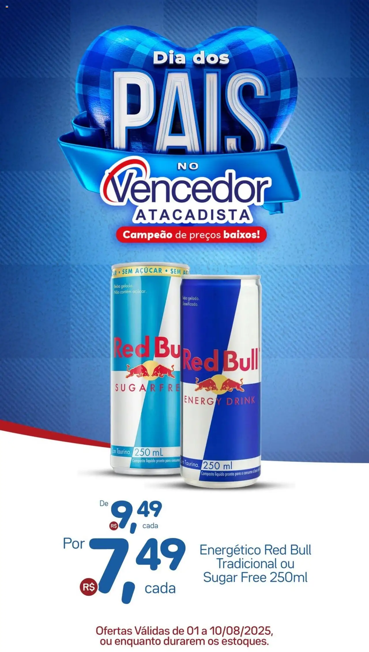 Vencedor Atacadista Folheto - válido de 01.08.2025 | Página: 6 | Produtos: Energético