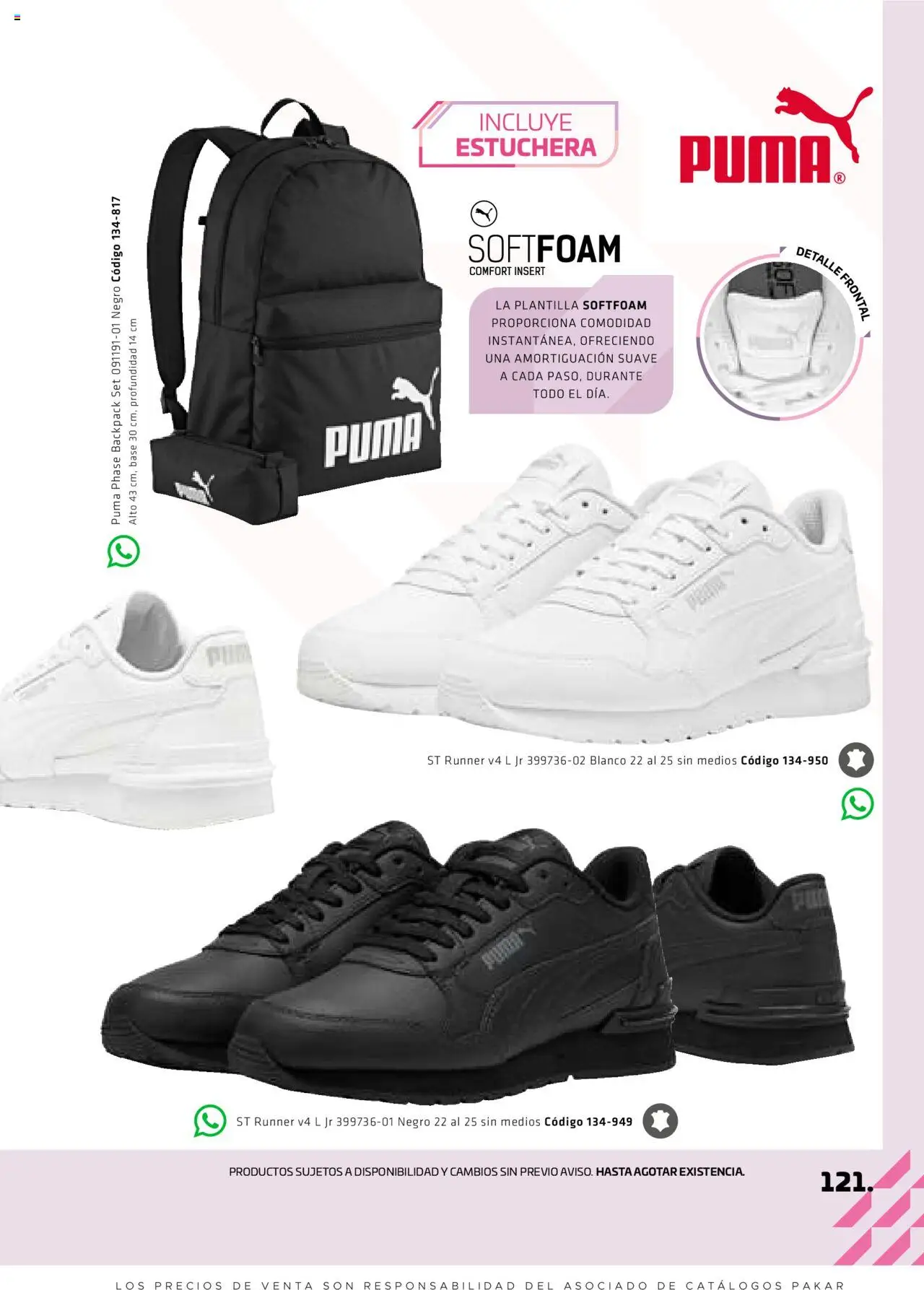 Nuevas ofertas de SC Pakar válidas en toda la República Mexicana desde el 29.08.2025. ¡Encuentra las mejores ofertas en SC Pakar - Catálogo Otoño Women! | Página: 121