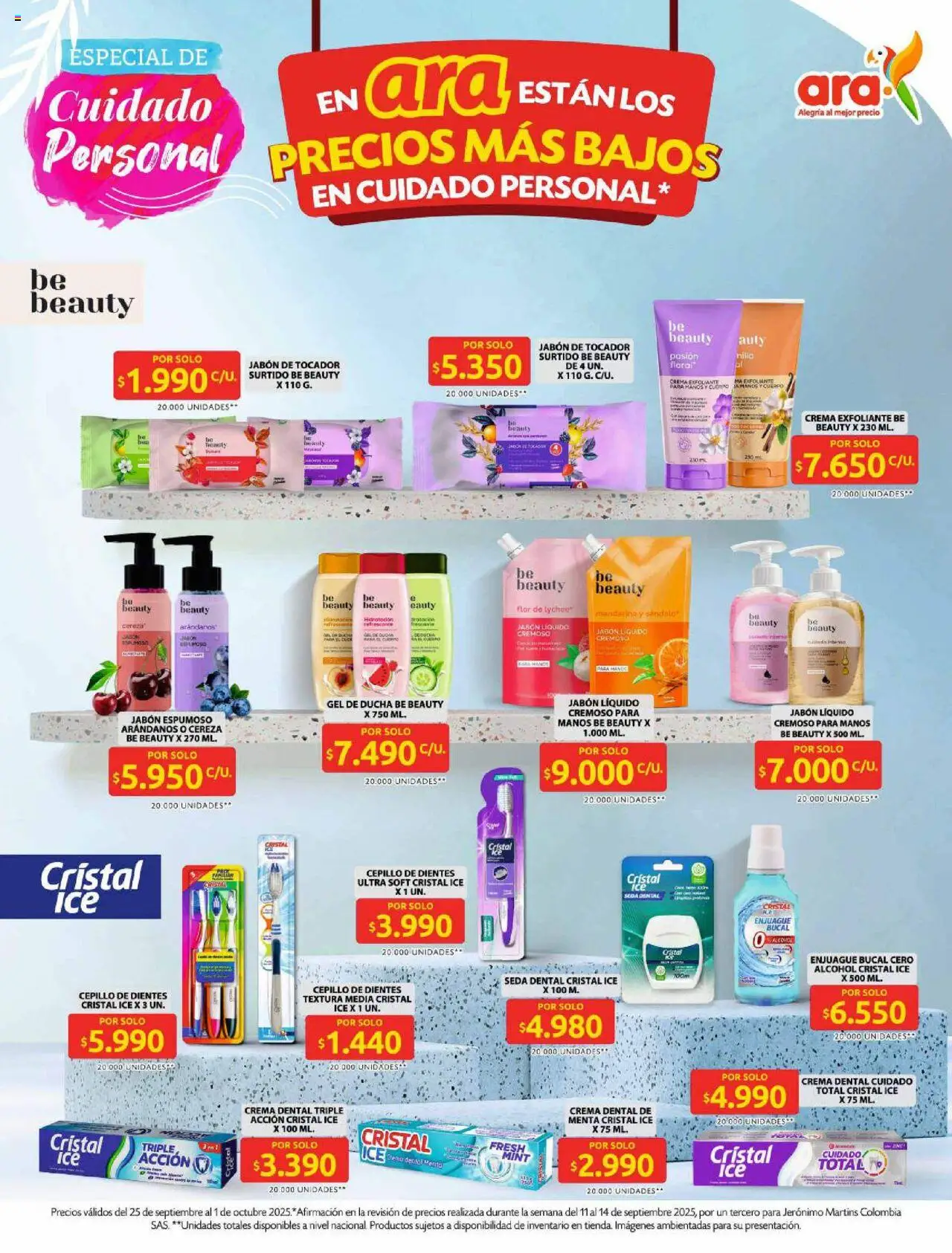 Ara revista - valida desde el 25.09.2025 | Página: 6 | Productos: Crema, Jabón líquido, Seda dental, Enjuague bucal