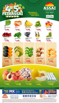 Encarte Assaí Atacadista - TO - Pré-Visualização do folheto da loja Assaí Atacadista, válido de 04.12.2025