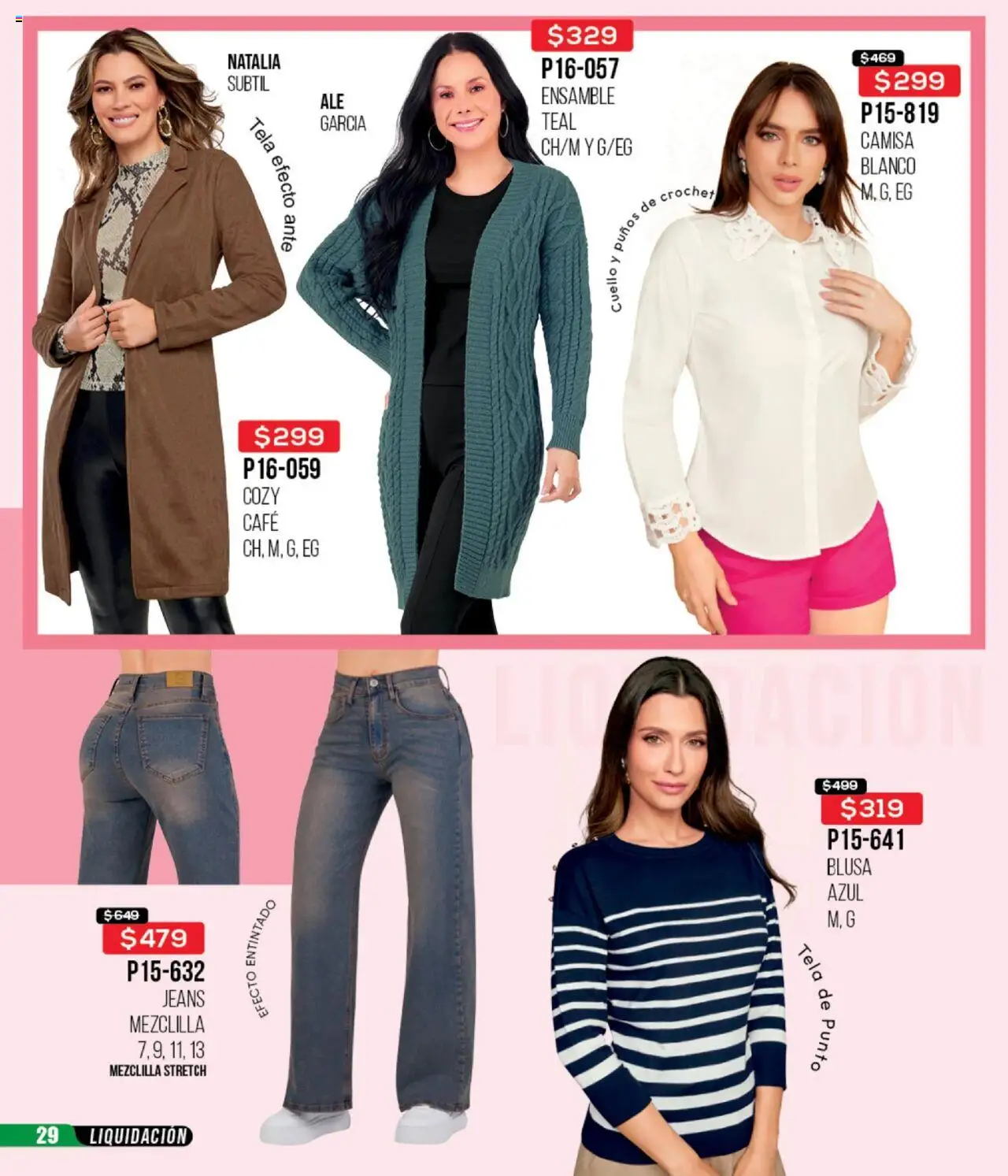 Nuevas ofertas de Cklass válidas en toda la República Mexicana desde el 22.09.2025. ¡Encuentra las mejores ofertas en Cklass - Catálogo Liquidación Calzado! | Página: 213 | Productos: Blusa, Camisa, Café