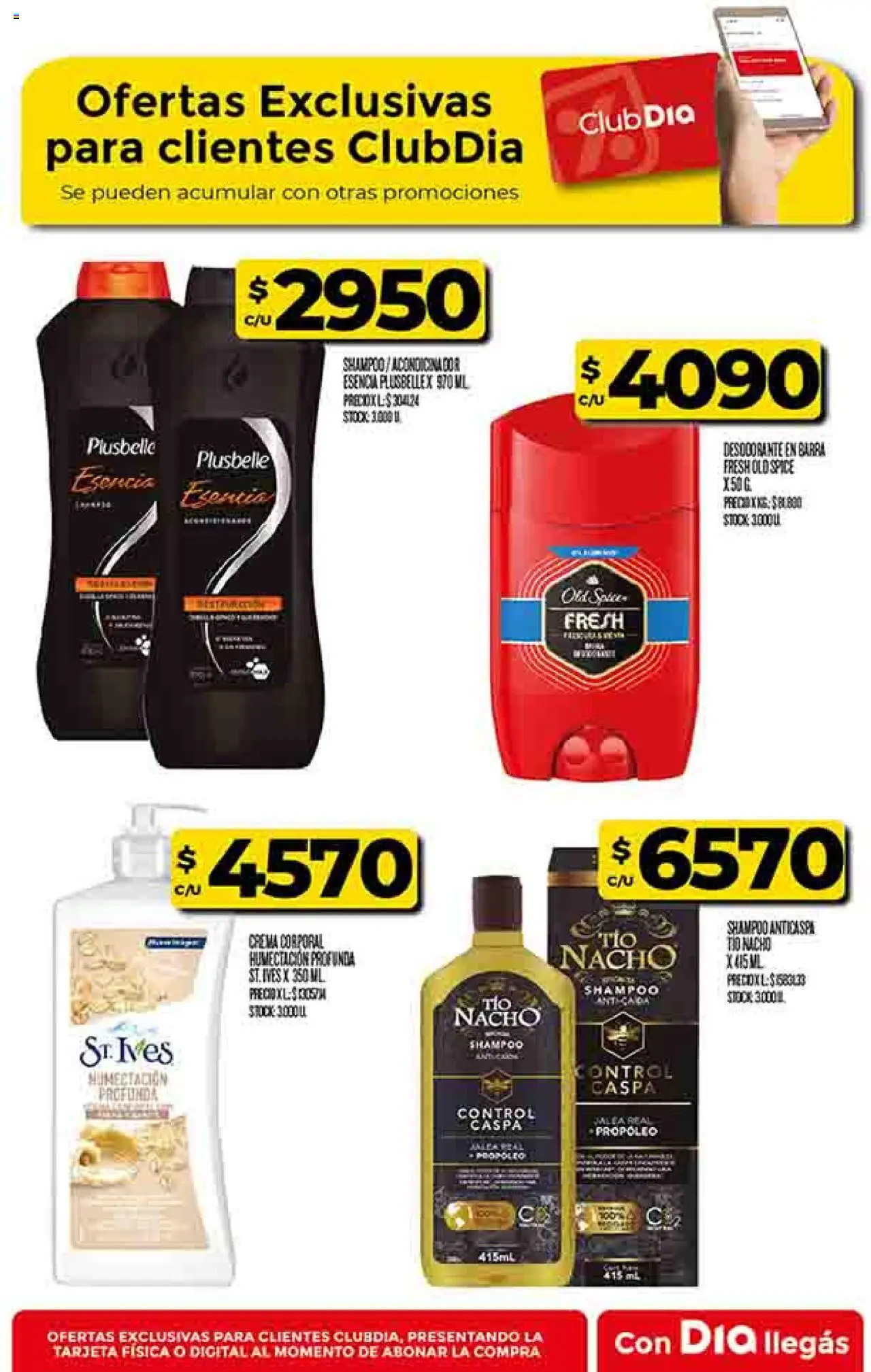 Supermercado DIA Ofertas │ válido desde el 13.08.2025 | Página: 47 | Productos: Shampoo, Desodorante, Crema