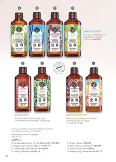 Vista previa de Yves Rocher campaña 1 2026, nuevo folleto de la tienda, válido en México a partir del 30.12.2025 | Página: 72 | Productos: Hinojo, Limón, Espuma, Gel de ducha