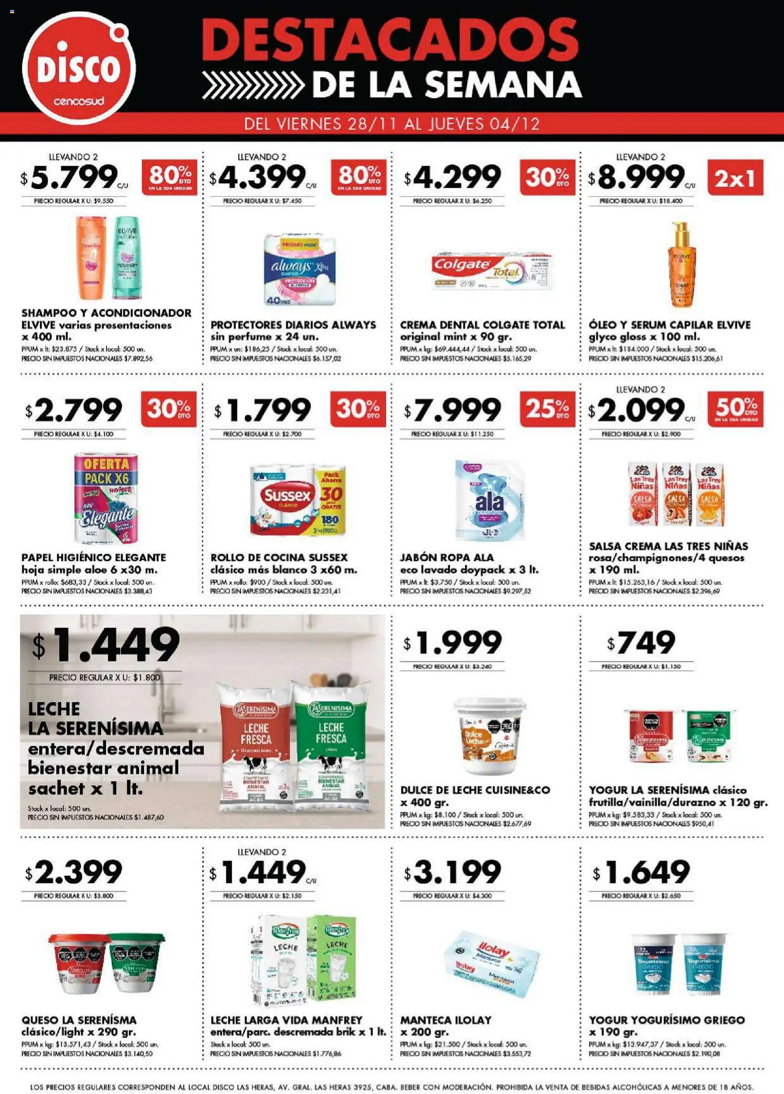 Disco - Destacados - Ofertas I Nacional │ válido desde el 28.11.2025 | Página: 2