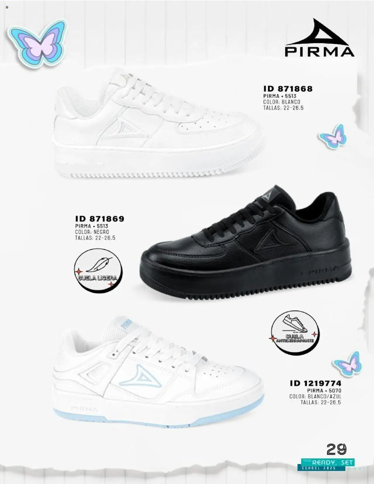 Nuevas ofertas de Price Shoes válidas en toda la República Mexicana desde el 26.08.2025. ¡Encuentra las mejores ofertas en Price Shoes - Catálogo Ready for School ! | Página: 29