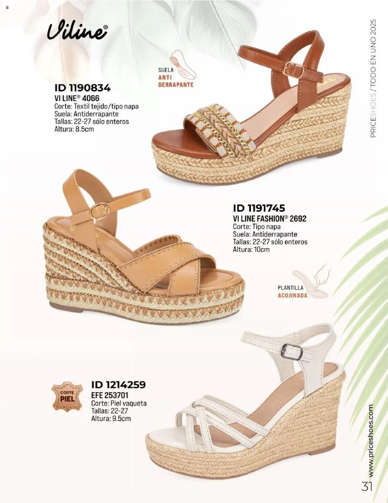 Nuevas ofertas de Price Shoes válidas en toda la República Mexicana desde el 05.05.2025. ¡Encuentra las mejores ofertas en Price Shoes catálogo Todo En 1 2025! | Página: 31