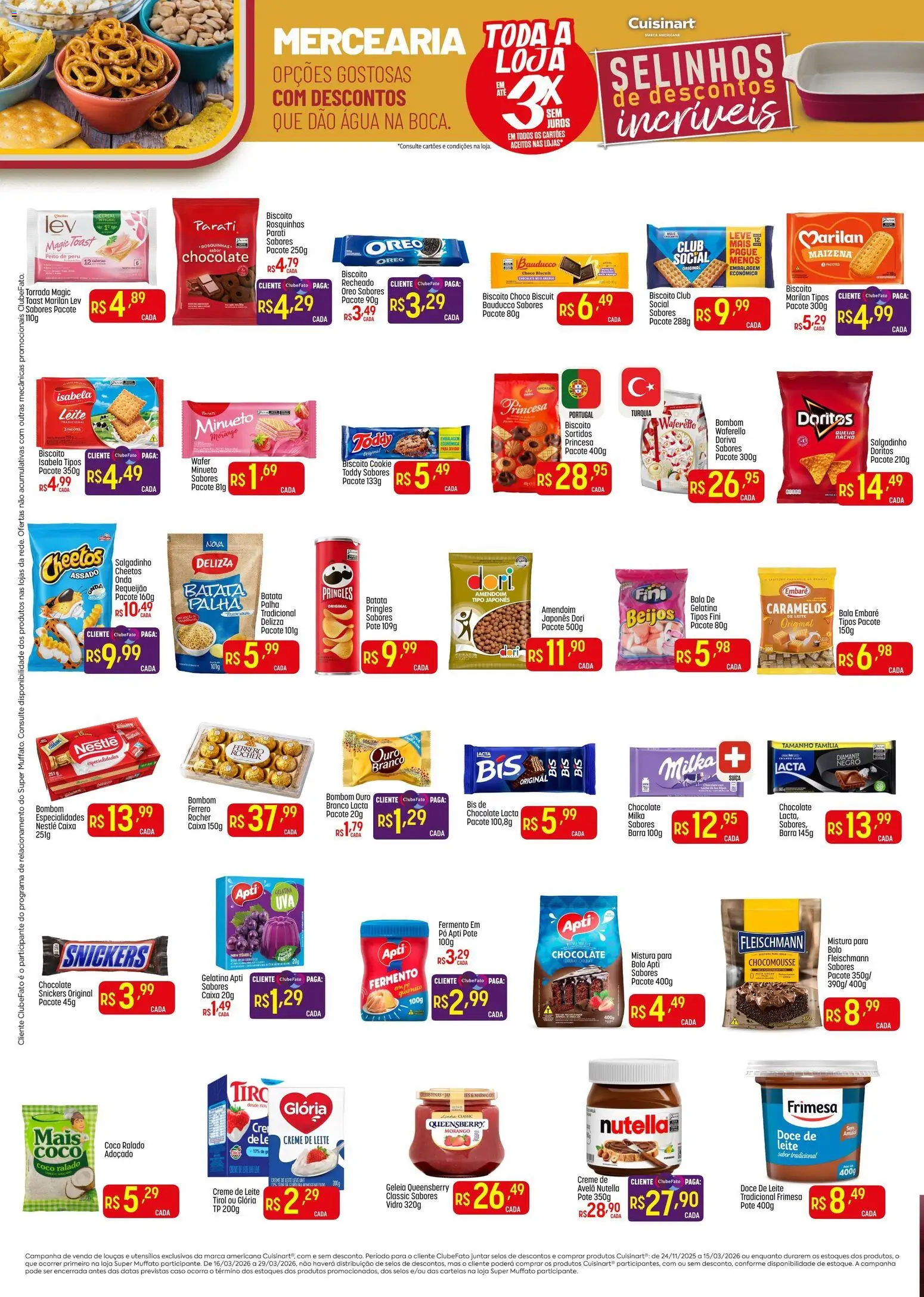 Super Muffato Folheto - válido de 02.02.2026 | Página: 4 | Produtos: Pó, Ferrero Rocher, Cheetos, Doce de leite