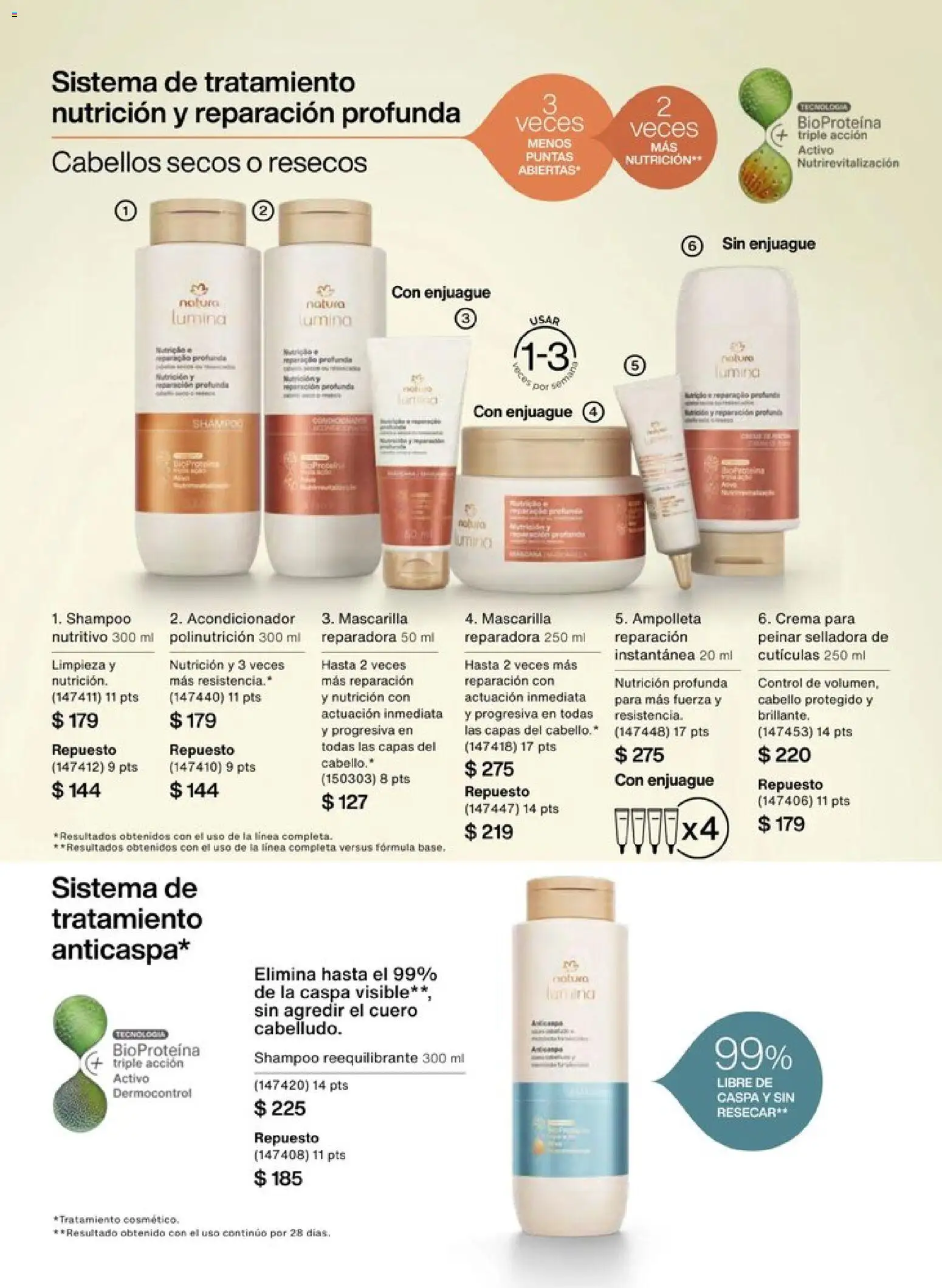 Nuevas ofertas de Natura válidas en toda la República Mexicana desde el 20.12.2025. ¡Encuentra las mejores ofertas en Natura campaña 1 2026! | Página: 130 | Productos: Crema, Mascarilla, Acondicionador