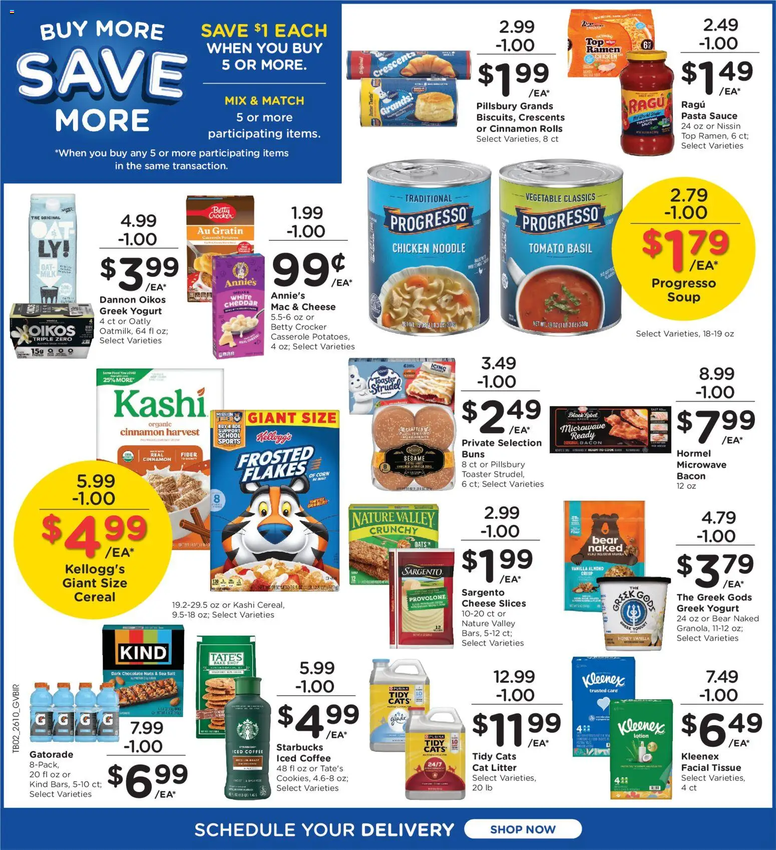 Kroger Ad - valid from 08.04.2026 | Page: 3 | Products: Toaster, Cat Litter, Yogurt, Sauce