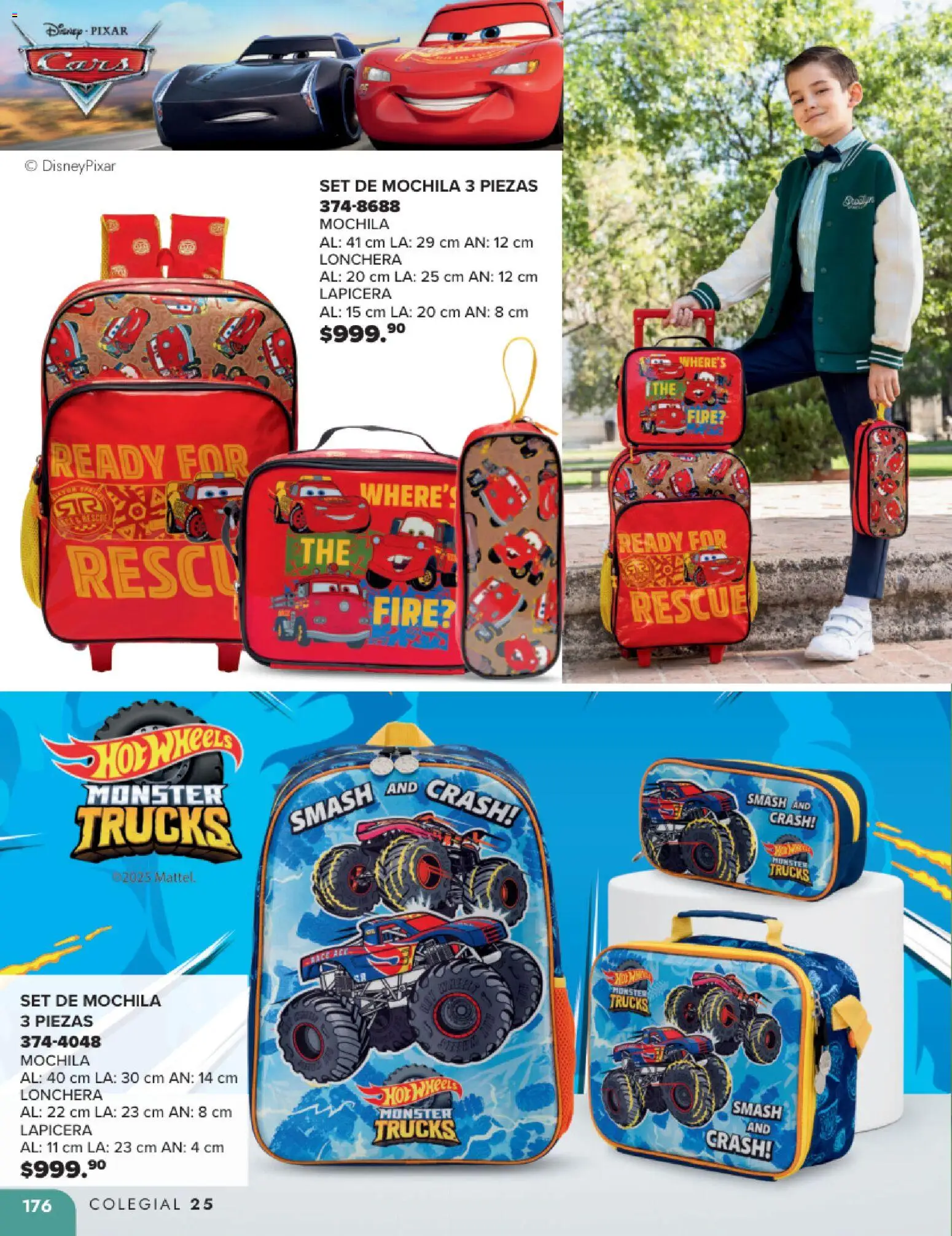 Nuevas ofertas de Andrea válidas en toda la República Mexicana desde el 25.05.2025. ¡Encuentra las mejores ofertas en Andrea catálogo Colegial ! | Página: 176 | Productos: Mochila