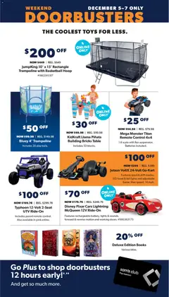 Preview of Sam's Club weekly ads valid from 03.12.2025 | Page: 8 | Products: Table