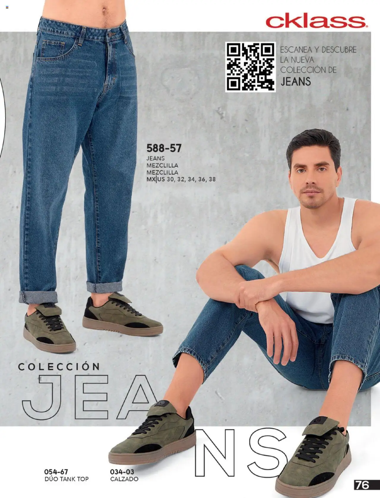 Nuevas ofertas de Cklass válidas en toda la República Mexicana desde el 14.07.2025. ¡Encuentra las mejores ofertas en Cklass catálogo Ropa Caballero! | Página: 77 | Productos: Top