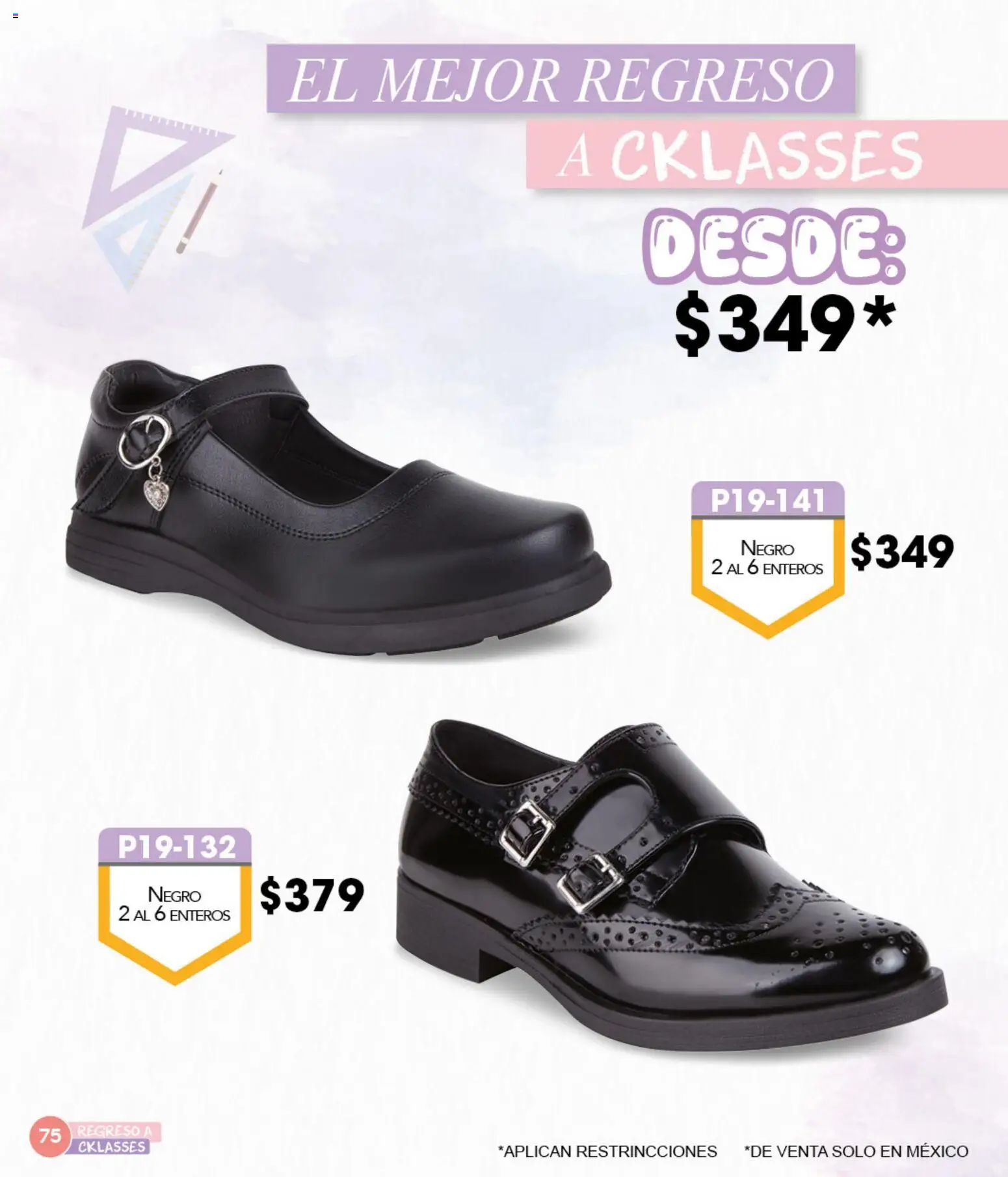 Nuevas ofertas de Cklass válidas en toda la República Mexicana desde el 05.12.2025. ¡Encuentra las mejores ofertas en Cklass catálogo Especial Regreso a Clases! | Página: 76